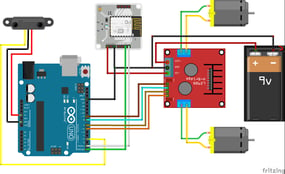 Internet controlled Robot with Bolt IoT